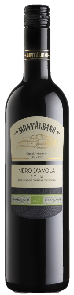 Nero d'Avola Siciliane DOC 2019 Mont'Albano BIO