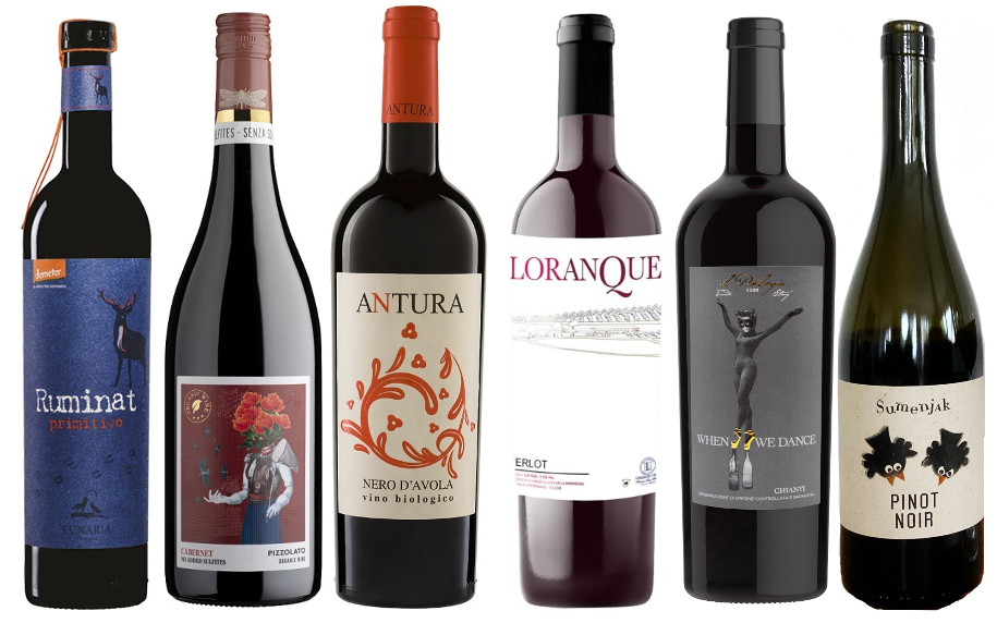 Package of red wines